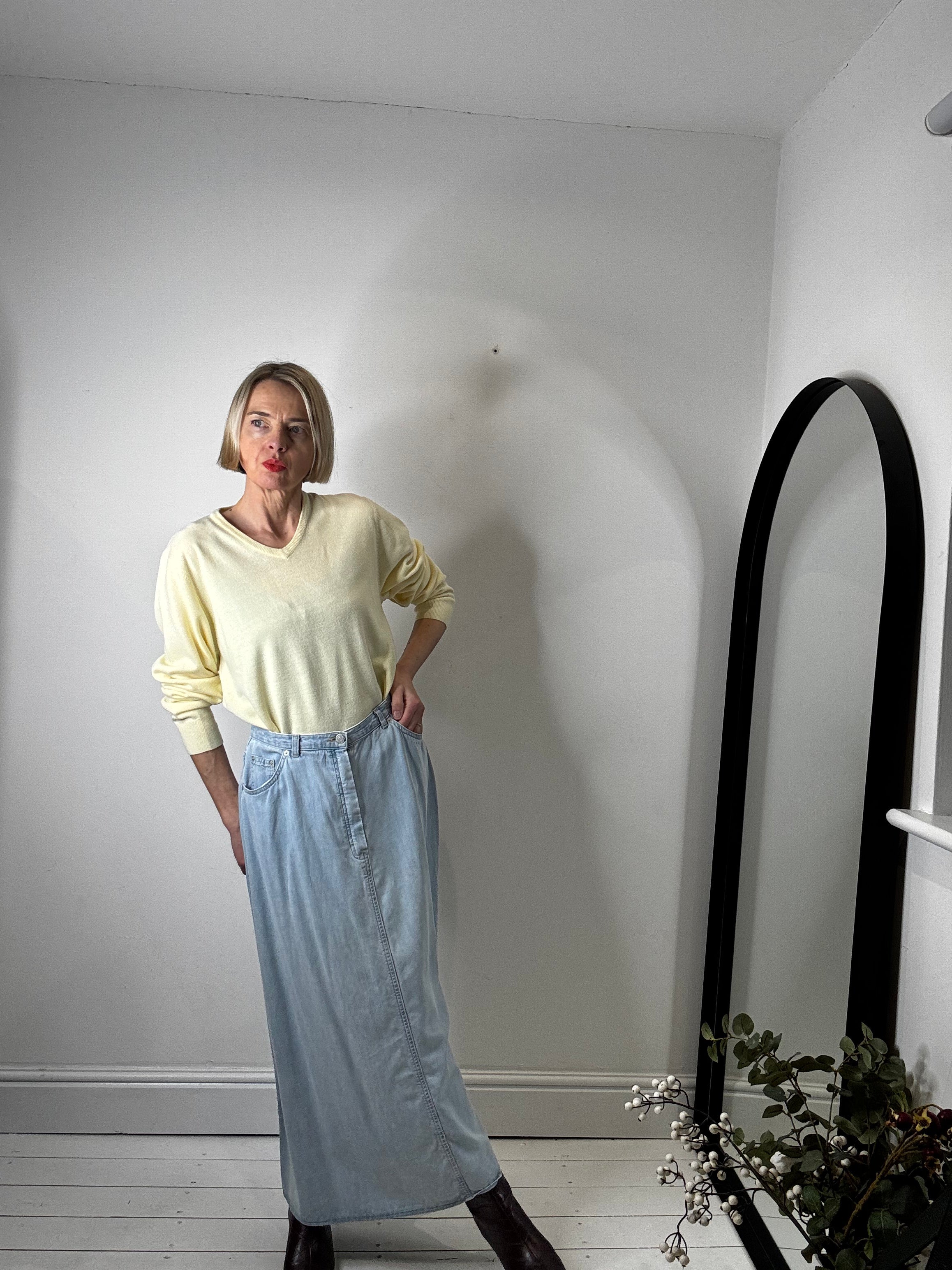 Soft v neck jumper