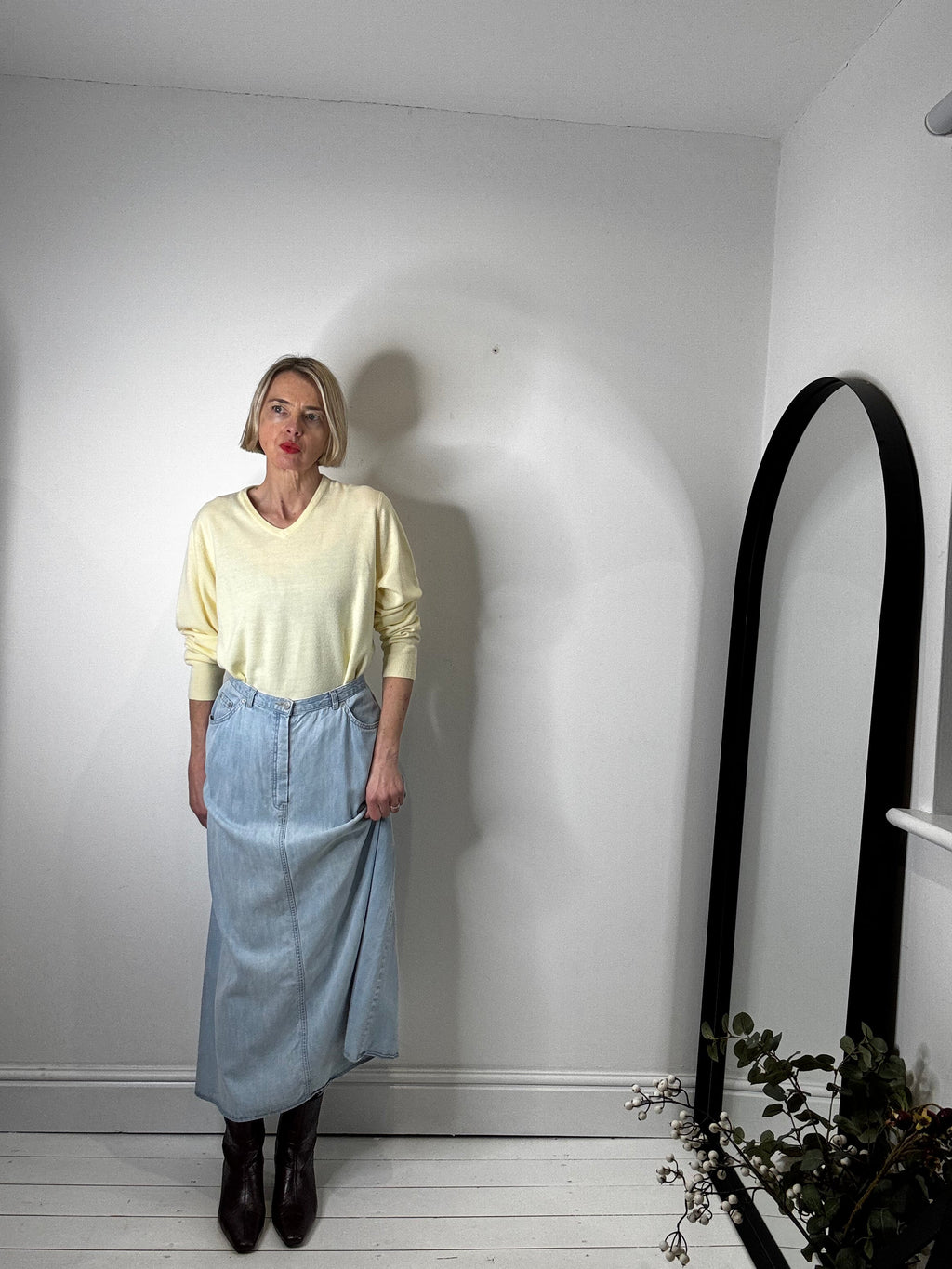 Soft v neck jumper