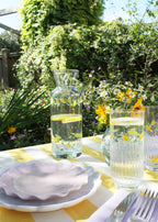 Limoncello glass carafe