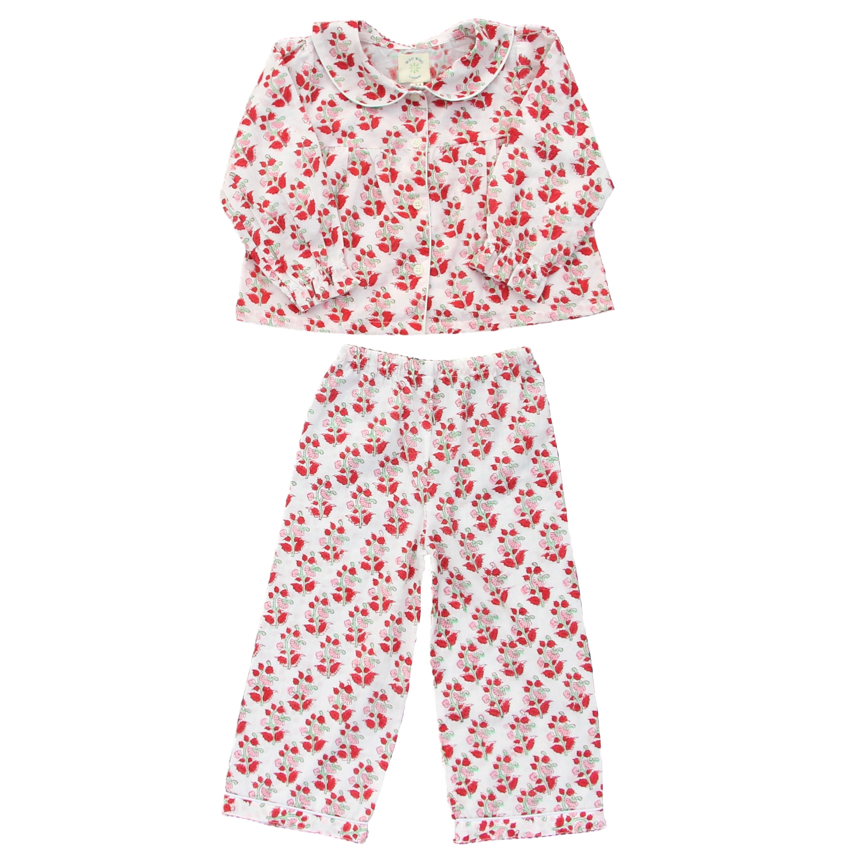 Inca Red Kids Pyjamas