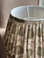 14" SOFT GATHERED LAMPSHADE ~ MOONPENNY MOSS