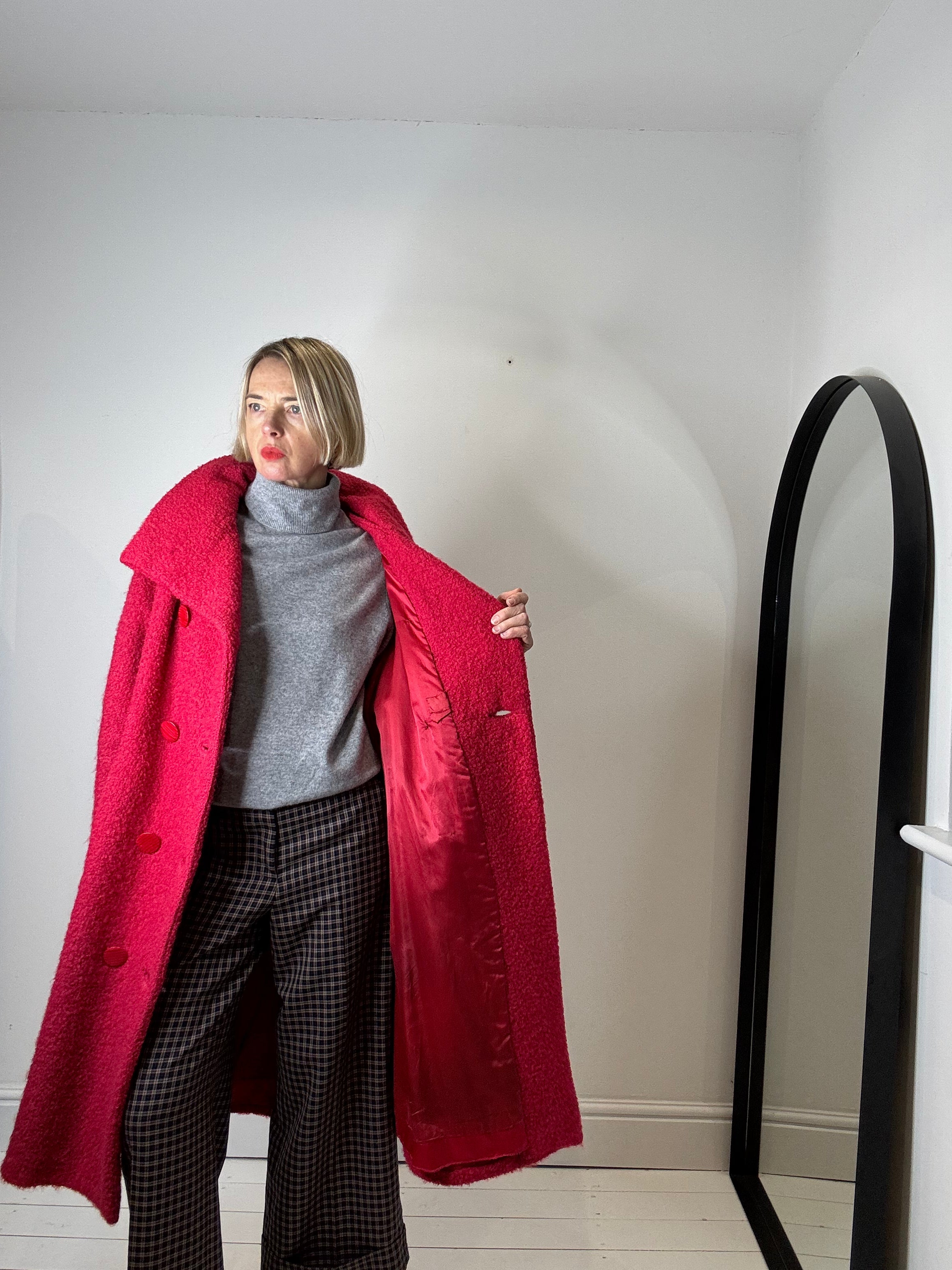 Cashmere roll neck jumper