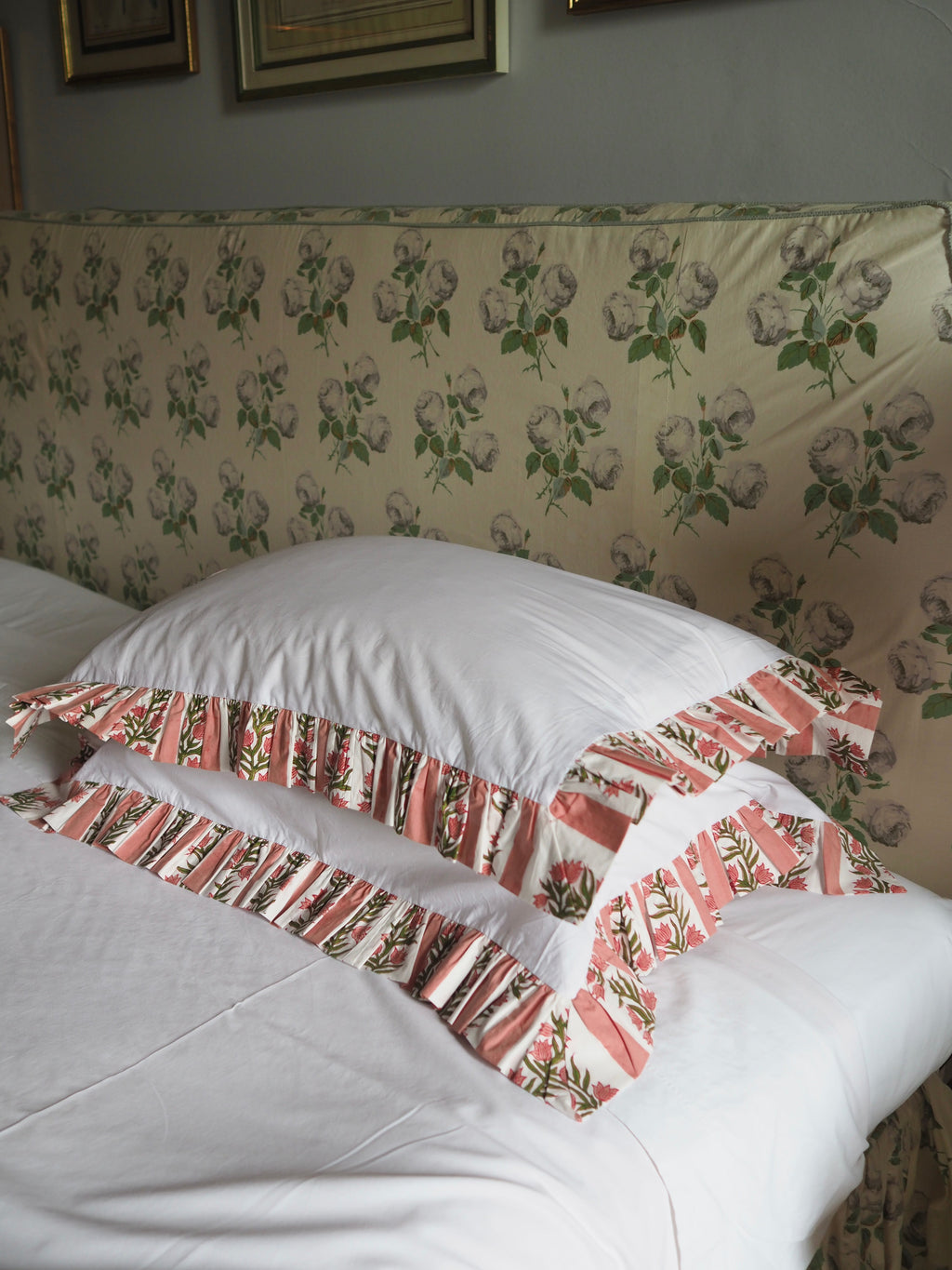 Terracotta Pink Organic Cotton Poplin Pillowcase