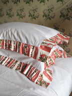 Terracotta Pink Organic Cotton Poplin Pillowcase
