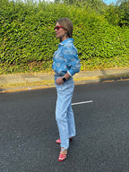 'SANI' BLOUSE IN CLOTTED CREAM