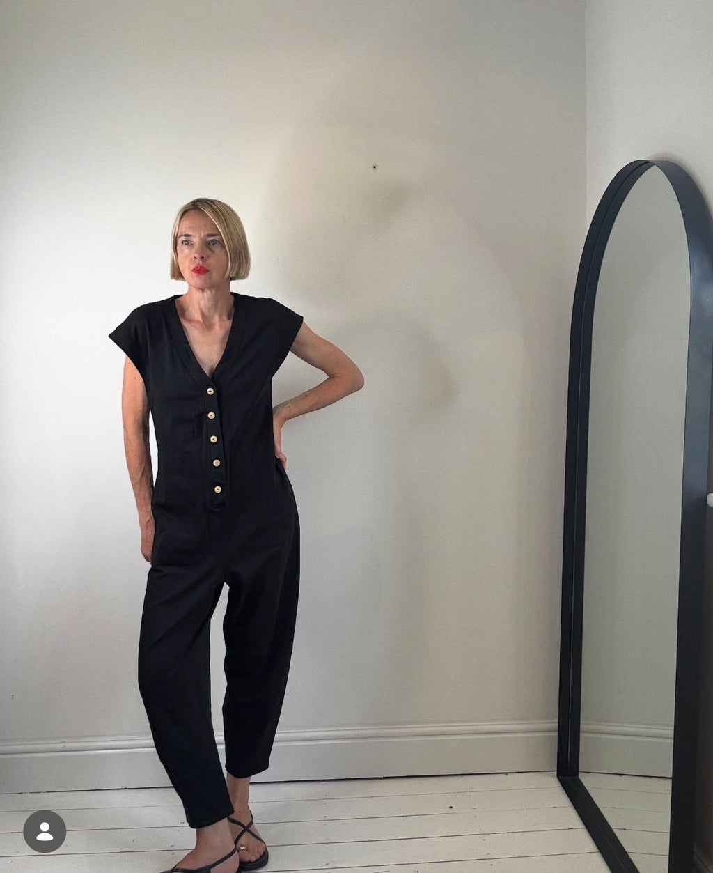 BEYOND NINE jersey jumpsuit