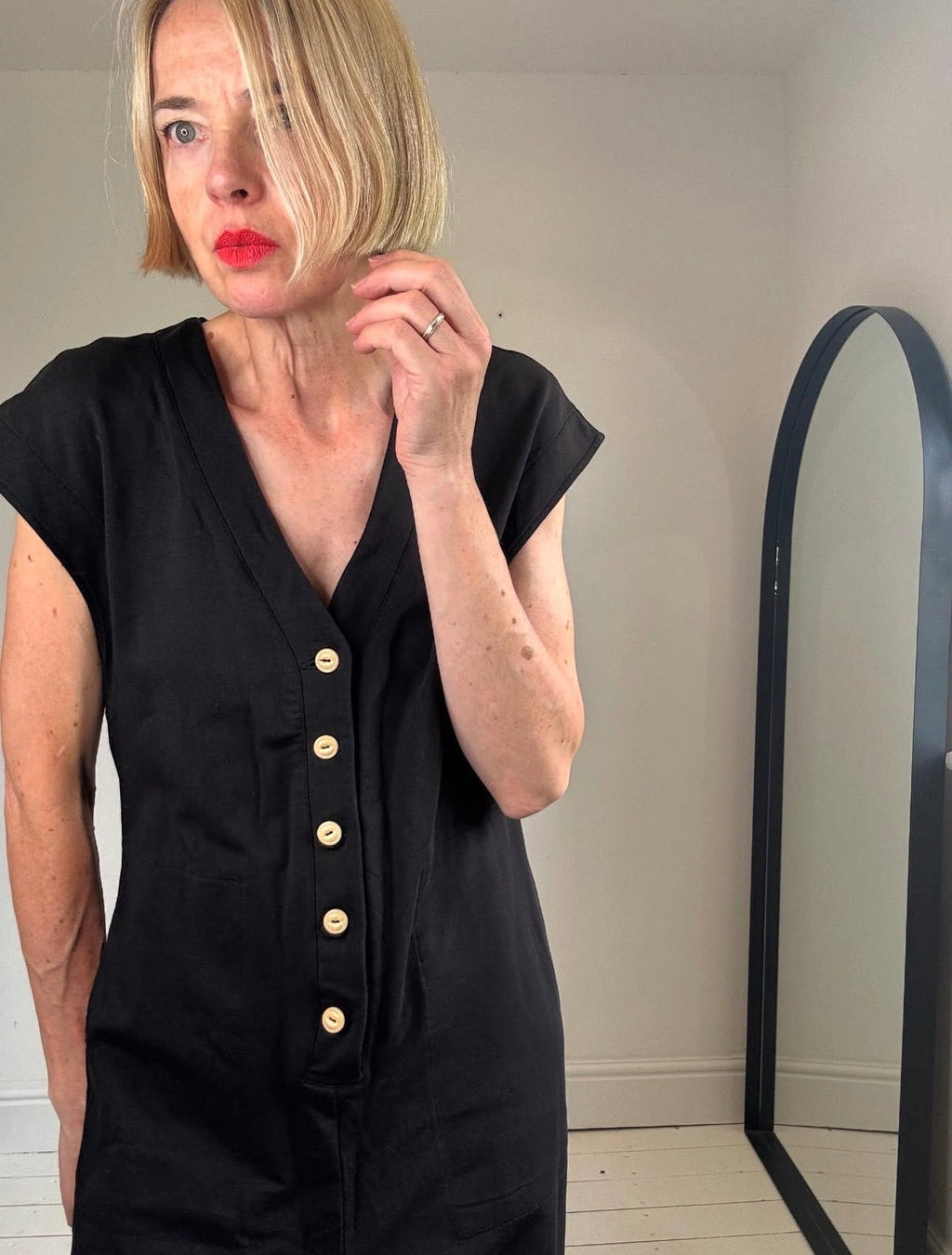 BEYOND NINE jersey jumpsuit