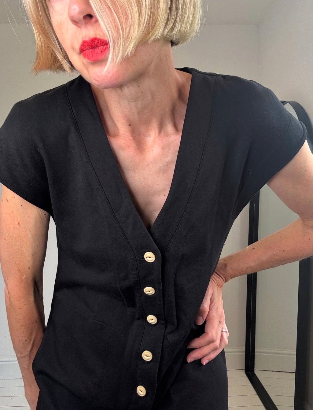BEYOND NINE jersey jumpsuit