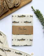 Tea Towel - 'Tickle Me' Trout