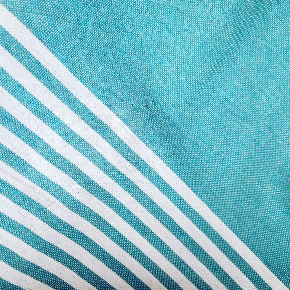 Large Stripey Cotton Throw
