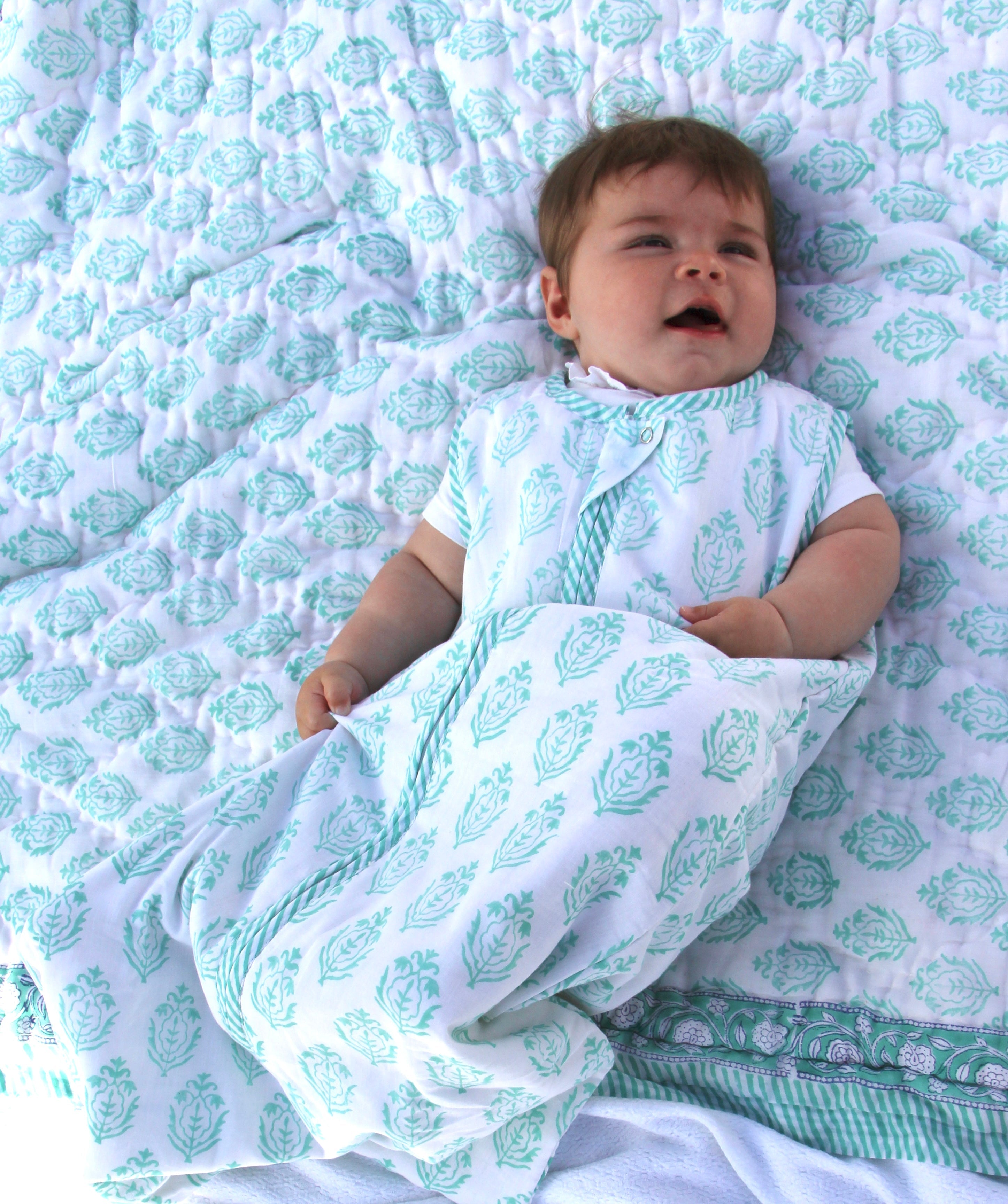 1 Tog Sleeping Bag - Turquoise Sea