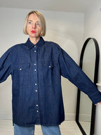 Dark denim shirt