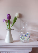 Pansy carafe & glass set