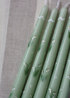 Snow drop candle