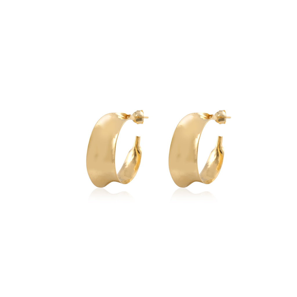 The Soho Hoops in Gold
