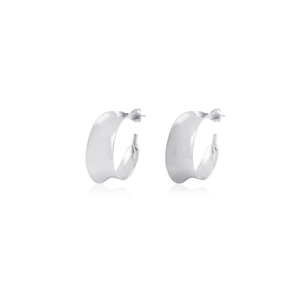 The Soho Hoops in Silver