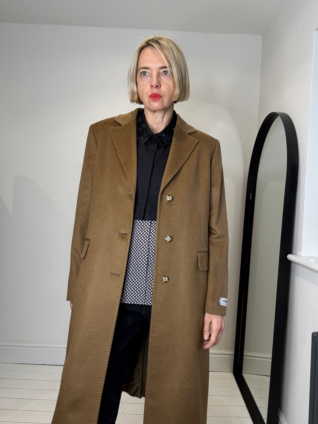 JOHNSTONS cashmere SB coat