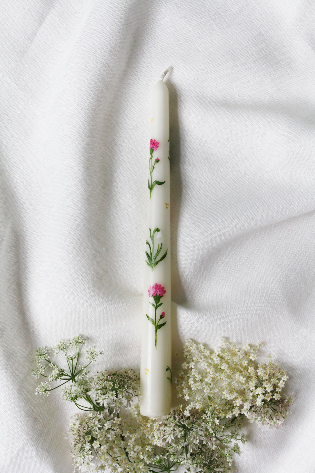 Birth flower January - Carnations & snowdrops