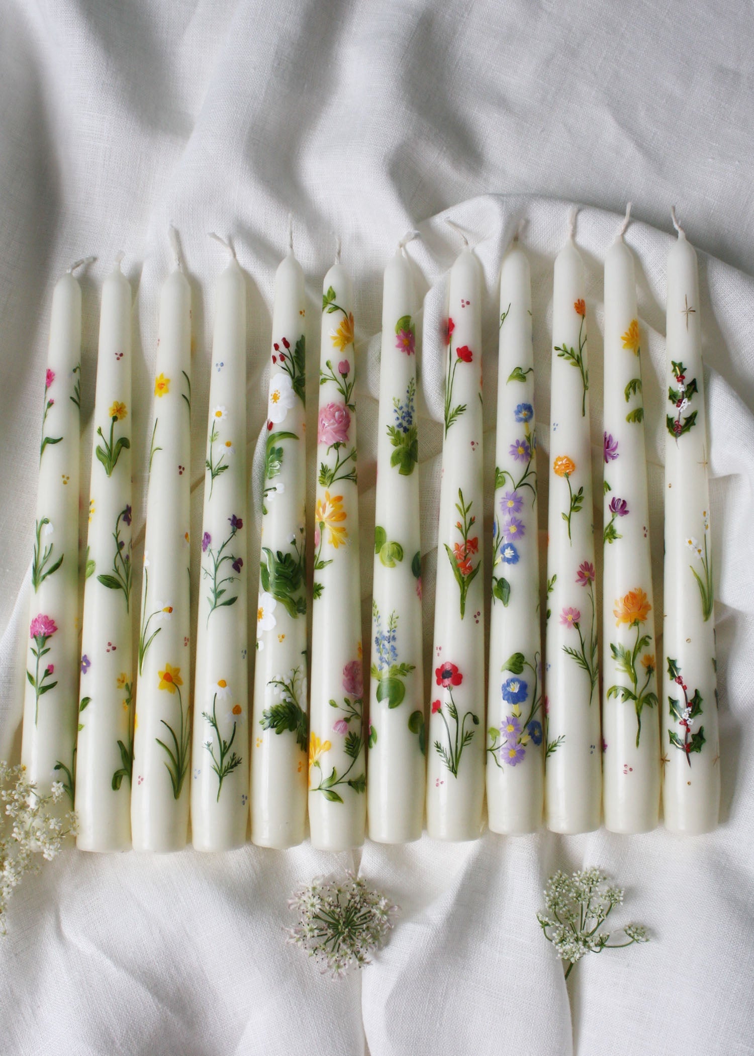 Birth flower May - Lily of the valley & hawthorn