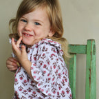 Milly Pink Organic Muslin Kids Pyjamas