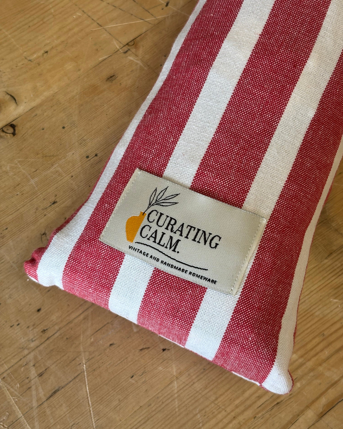 Draught Excluder - red stripe