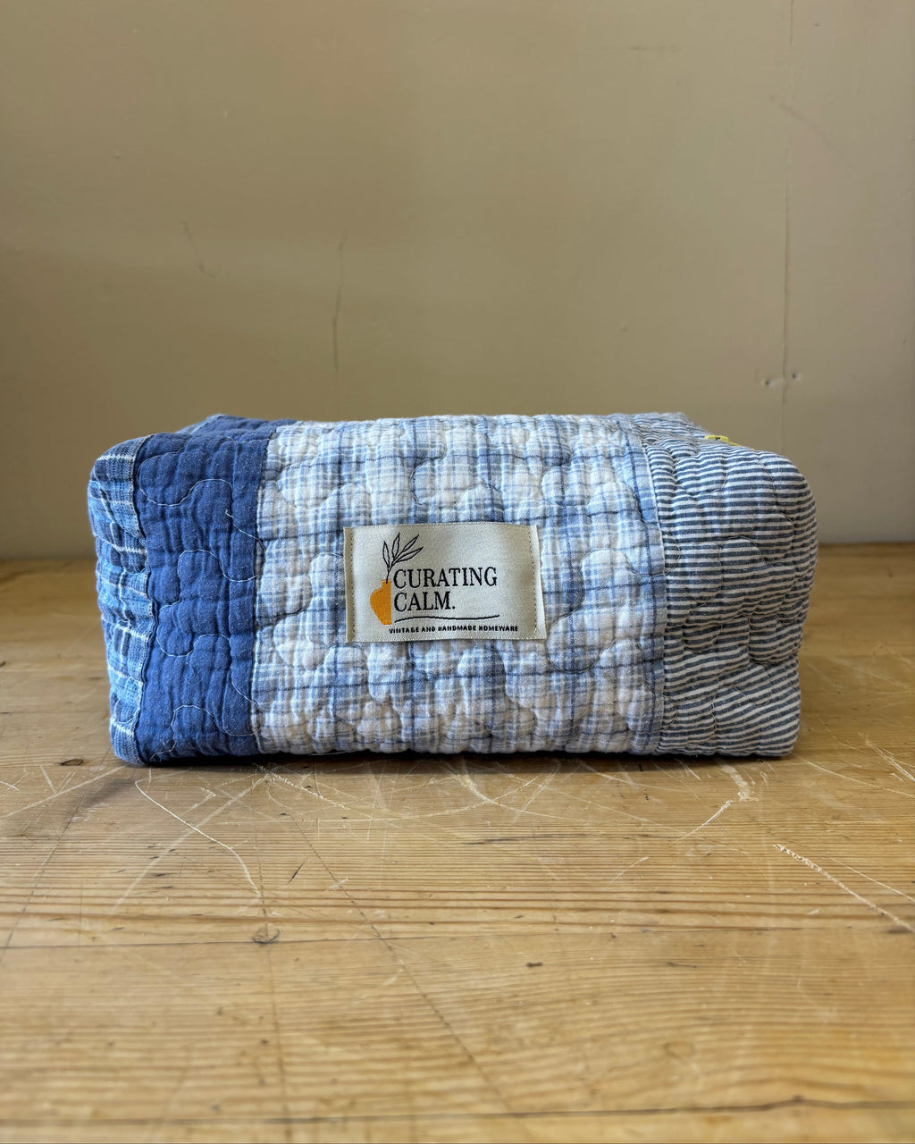 Vintage Quilt Wash Bag 03 – Large