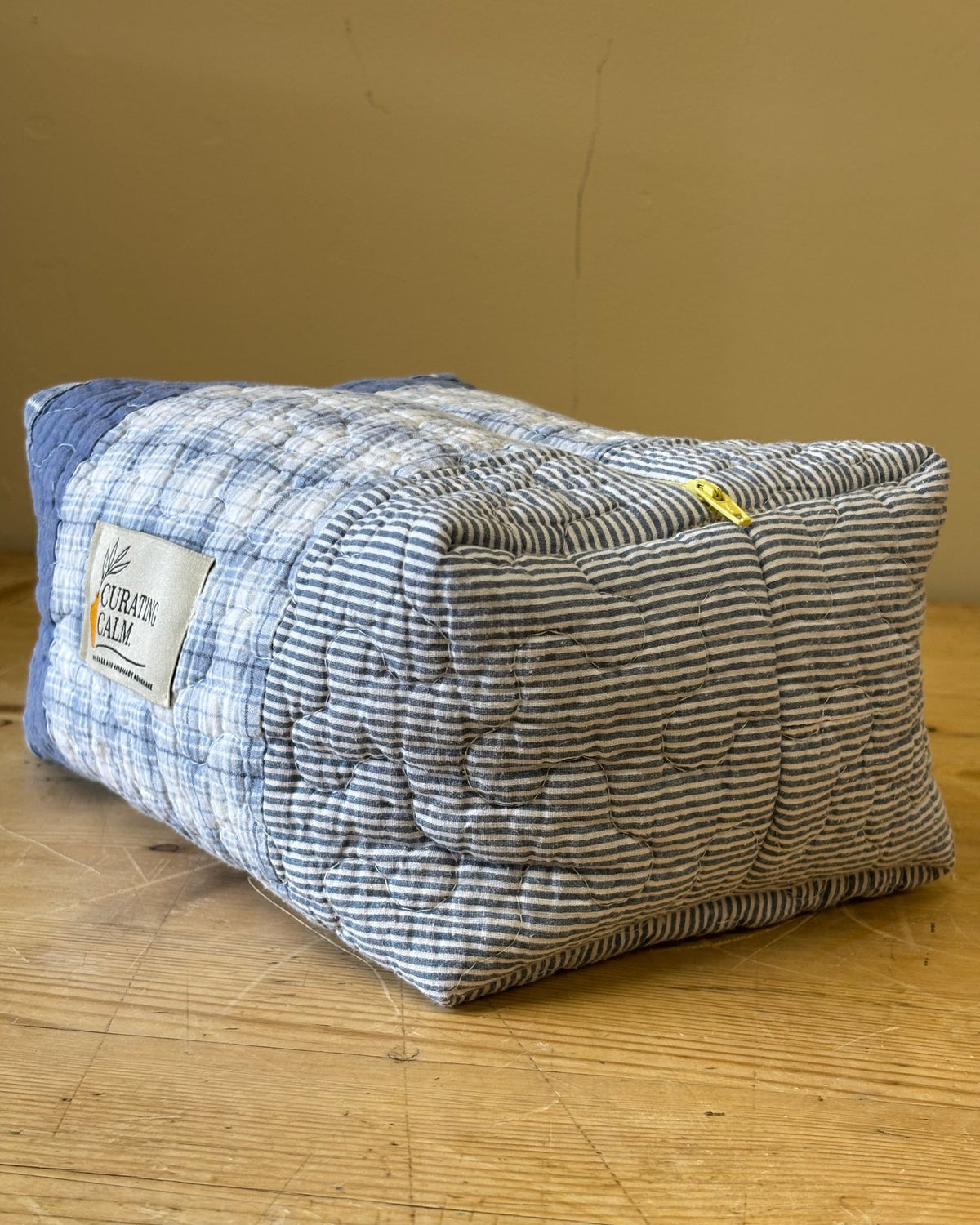 Vintage Quilt Wash Bag 03 – Large