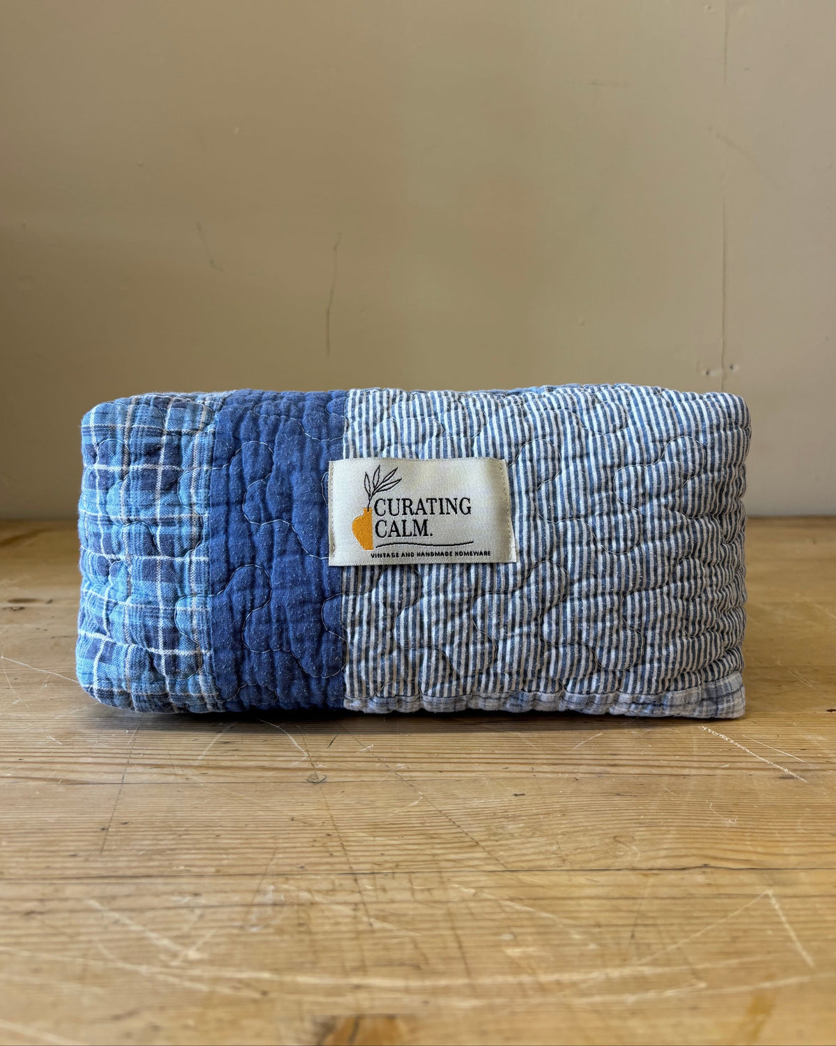 Vintage Quilt Wash Bag 07 – Large
