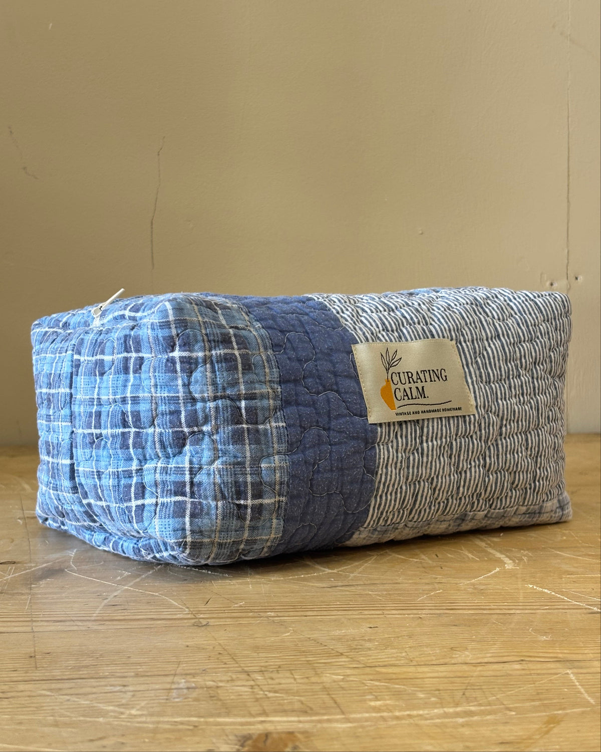 Vintage Quilt Wash Bag 07 – Large