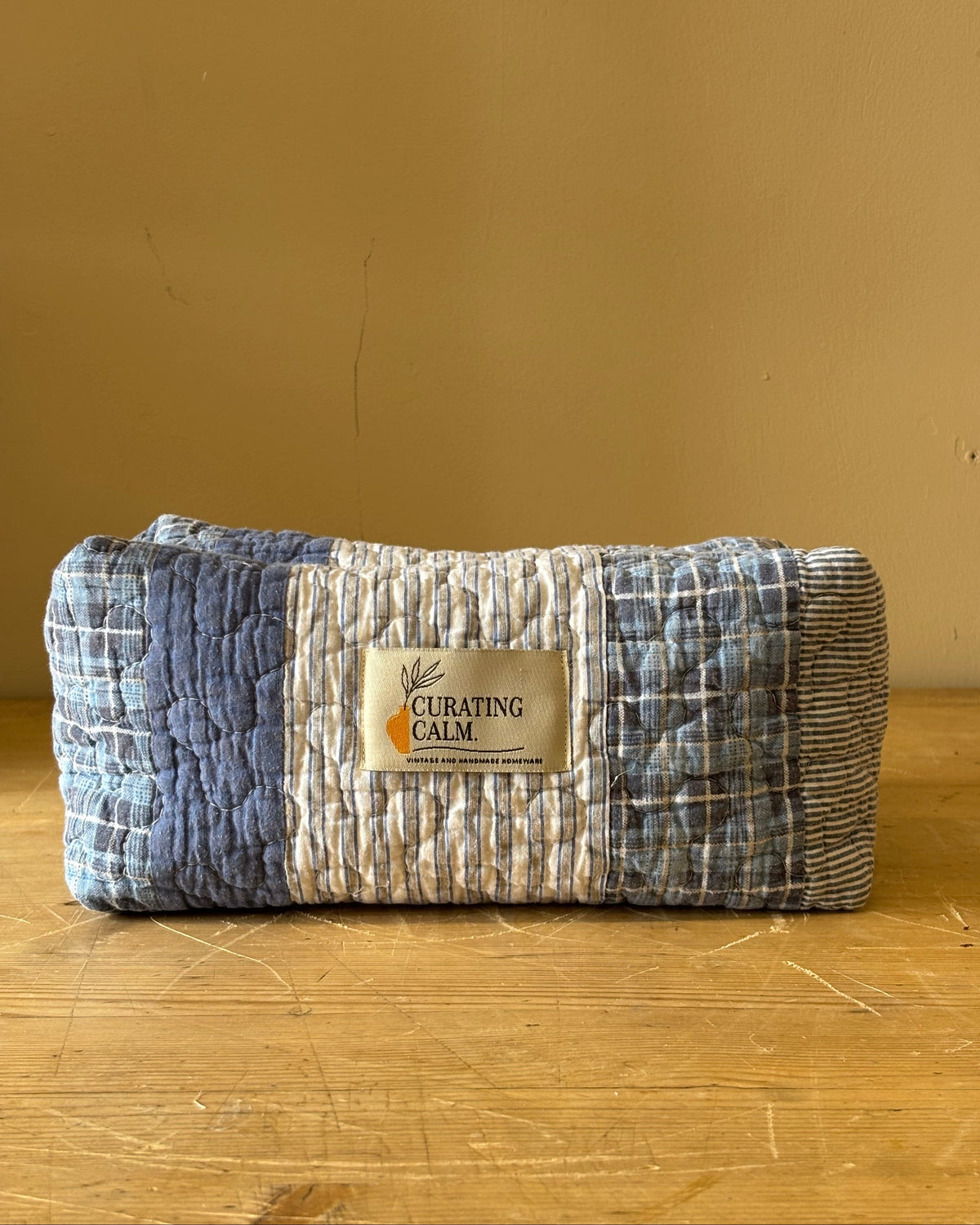 Vintage Quilt Wash Bag 06 – Large