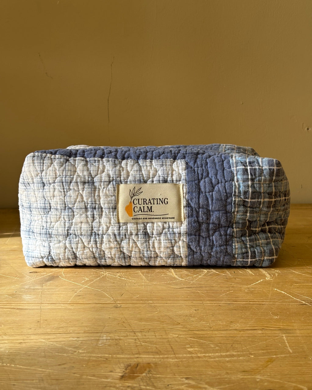 Vintage Quilt Wash Bag 08 – Large