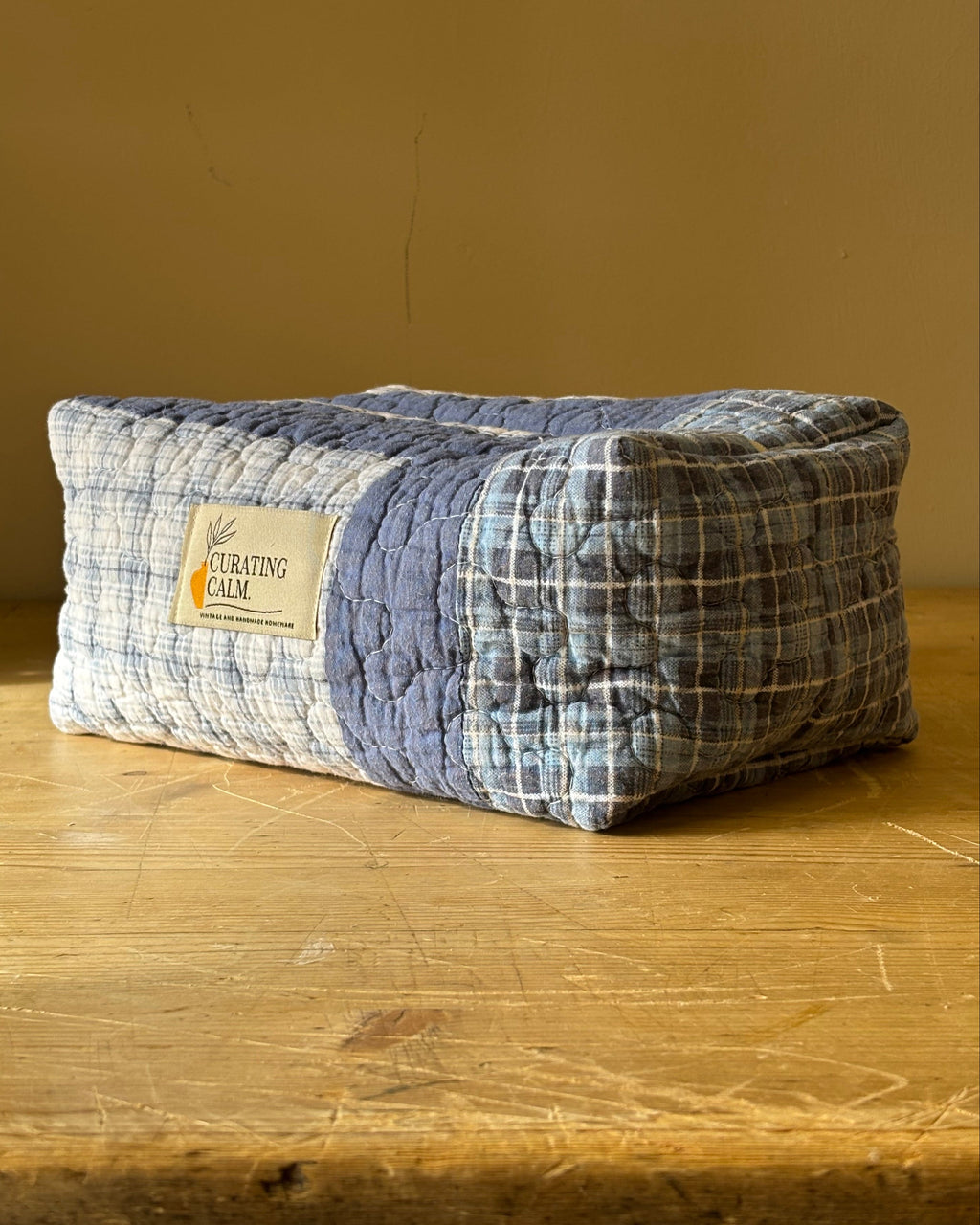 Vintage Quilt Wash Bag 08 – Large