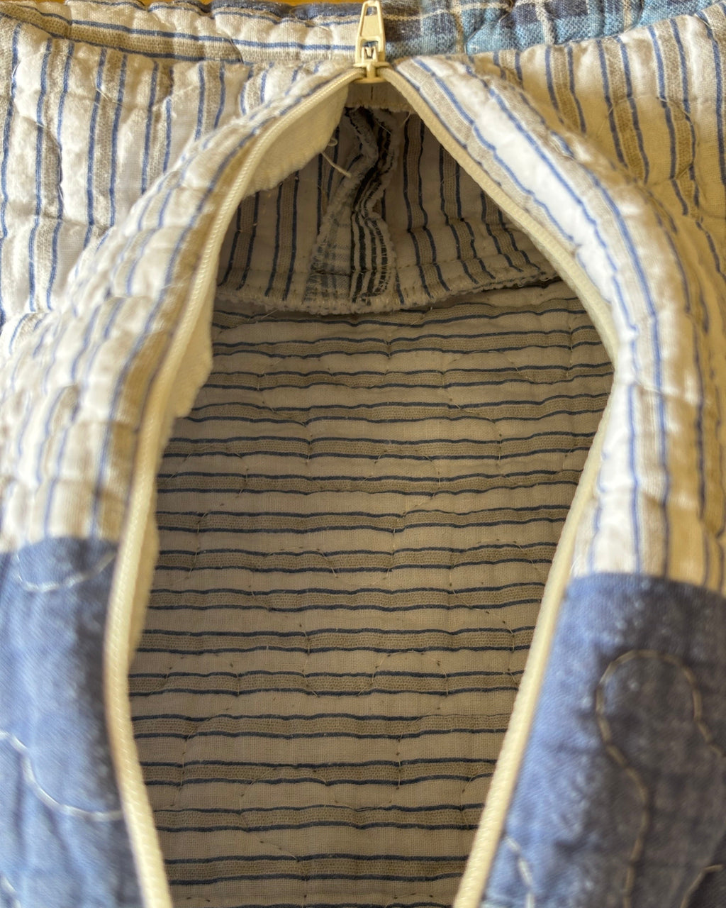 Vintage Quilt Wash Bag 05 – Large