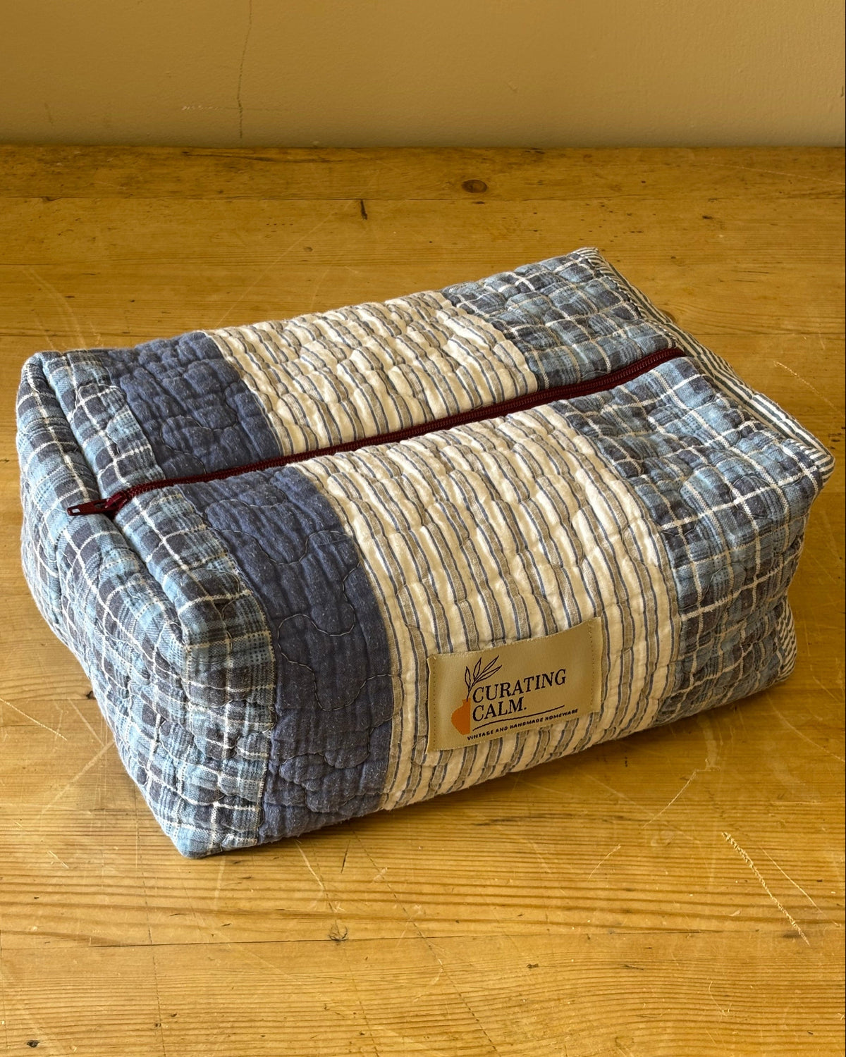 Vintage Quilt Wash Bag 12 – Large
