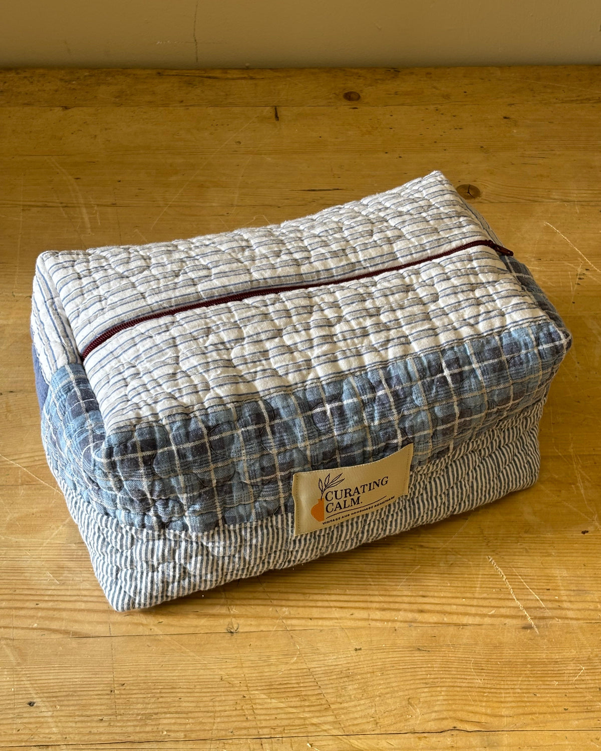 Vintage Quilt Wash Bag 10 – Large