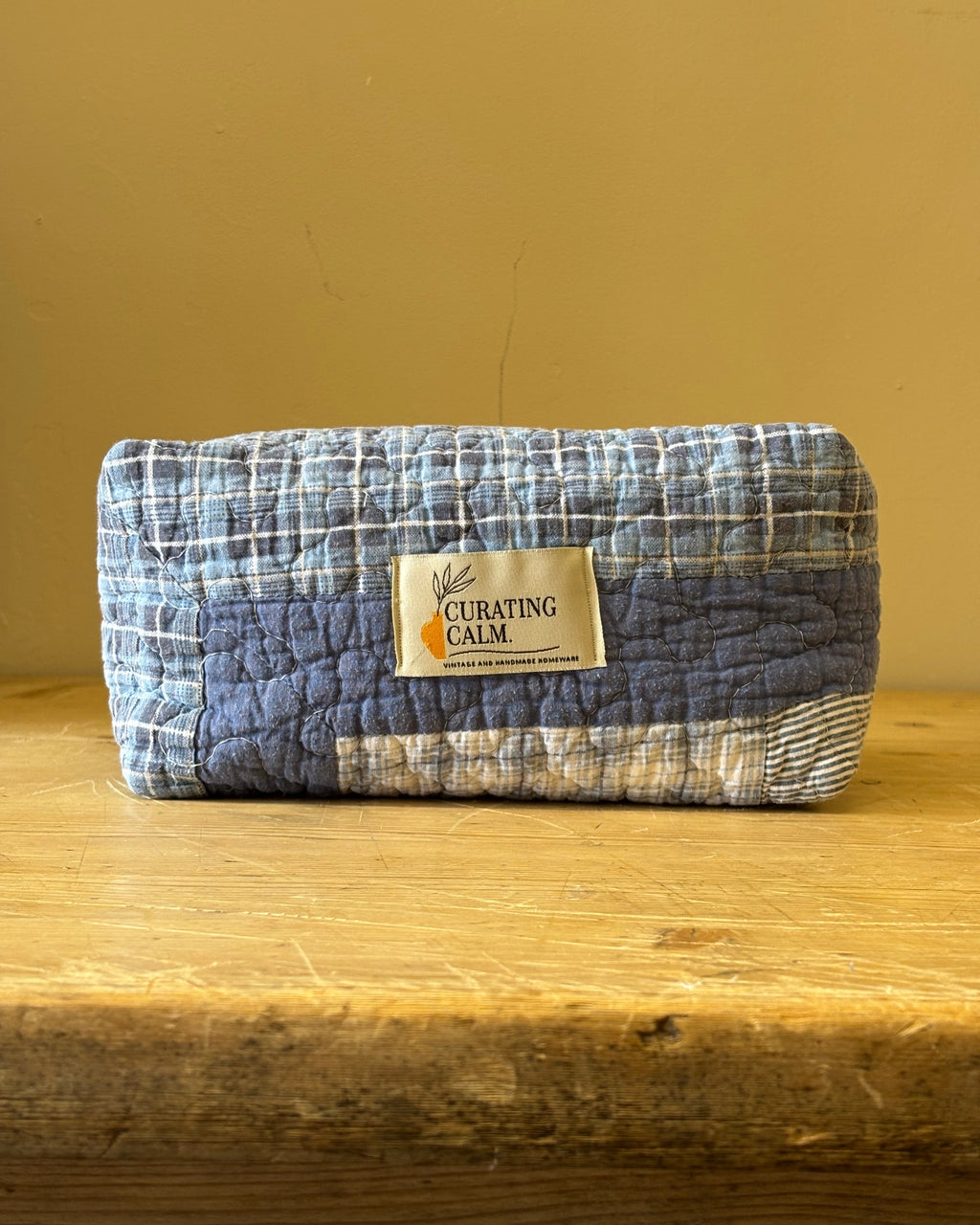 Vintage Quilt Wash Bag 02 – Large