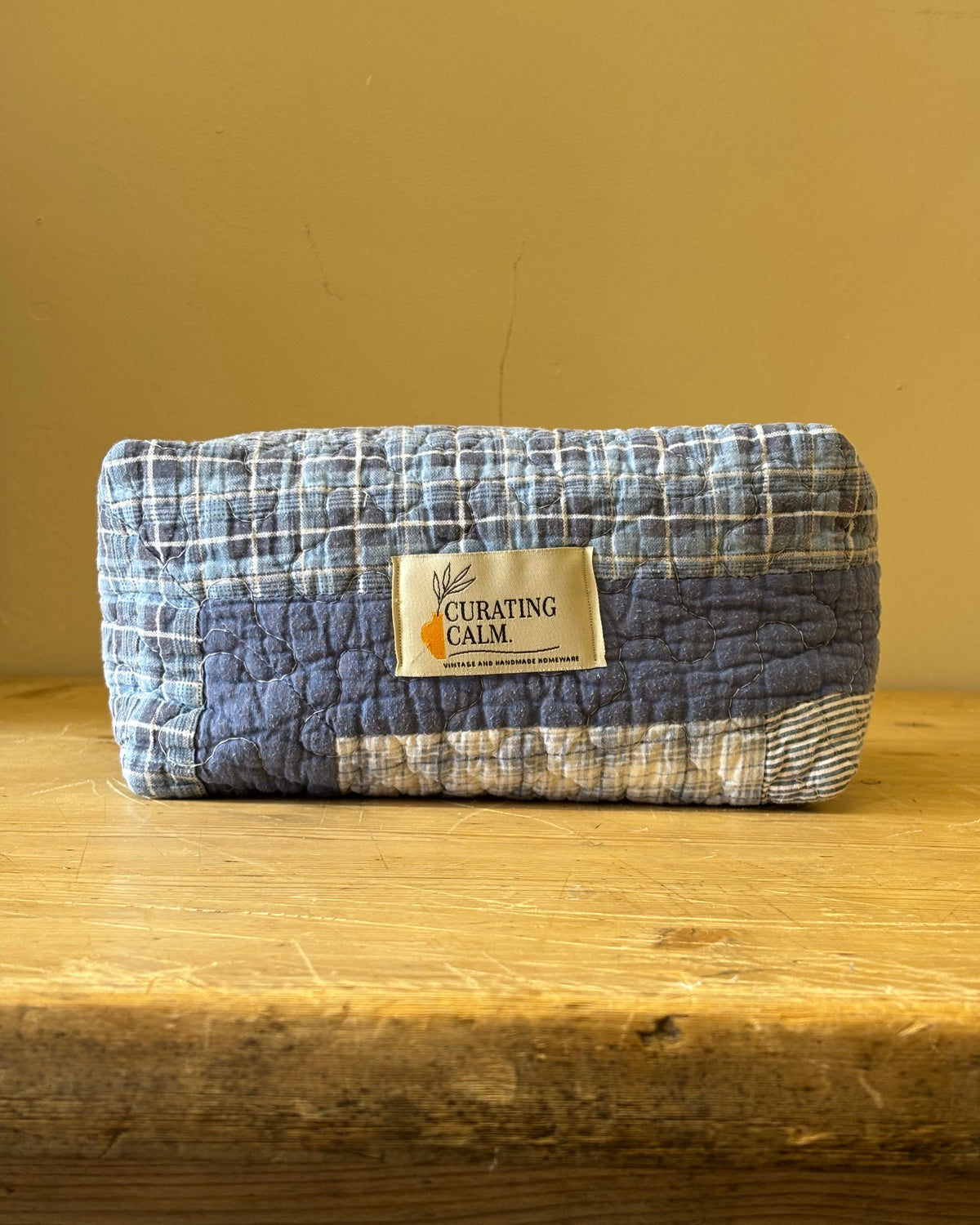 Vintage Quilt Wash Bag 02 – Large
