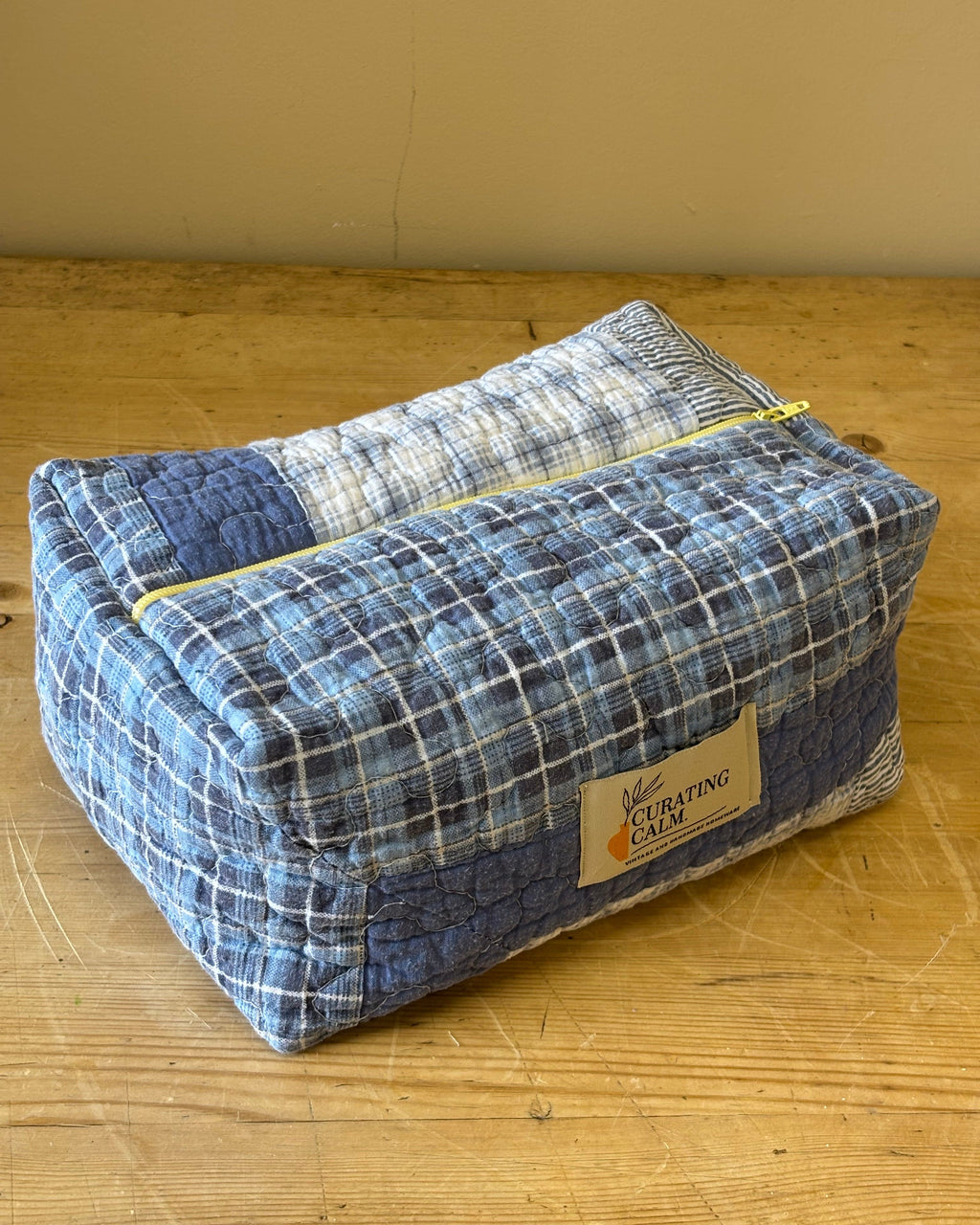 Vintage Quilt Wash Bag 02 – Large