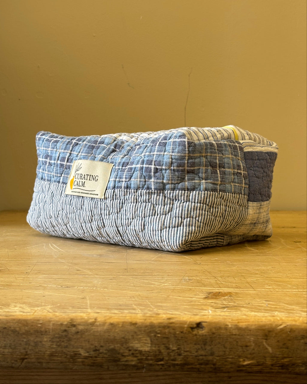 Vintage Quilt Wash Bag 01 – Large