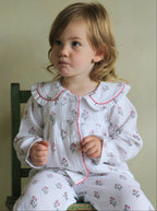 Marnie Pink & Green Little Muslin Pyjamas