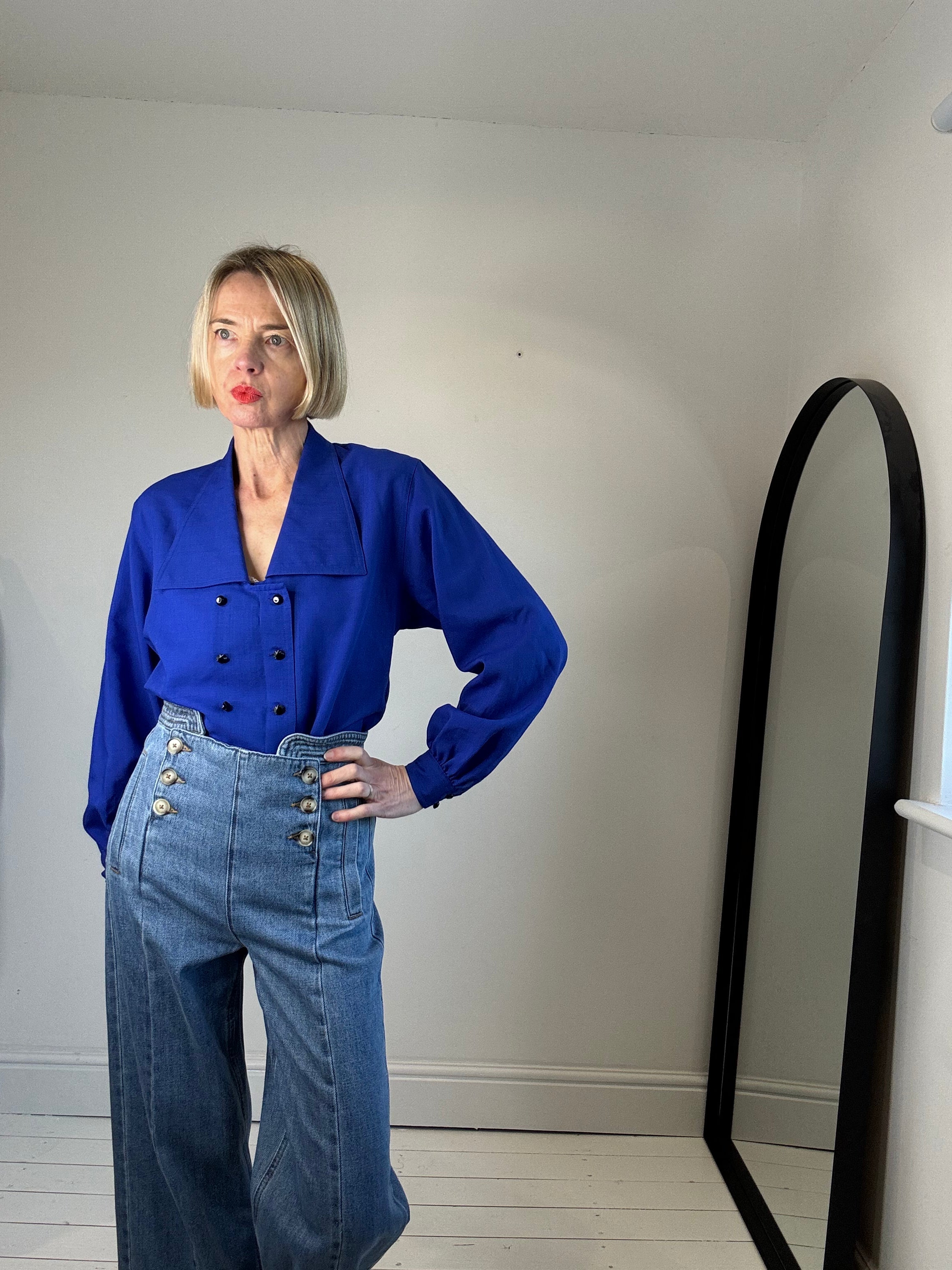 VINTAGE Jaeger blouse