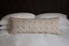 LUMBAR CUSHION ~ MOONPENNY/DAISY CHAIN PEACH BLOSSOM