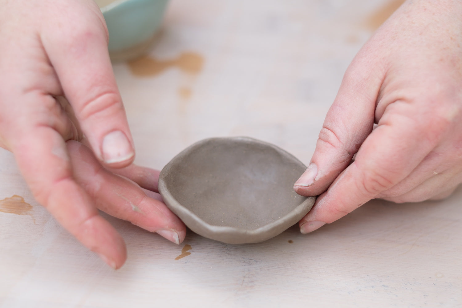 Little ceramic wobble bowl