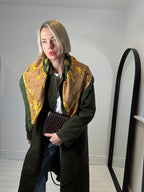 VINTAGE silk scarf