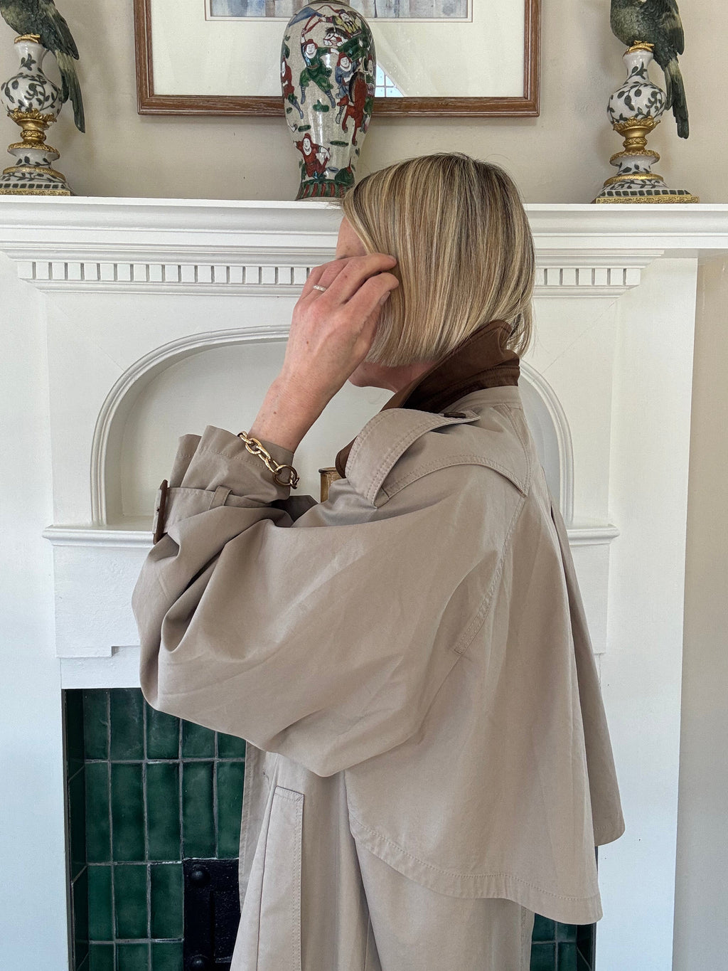 DB contrast collar trench