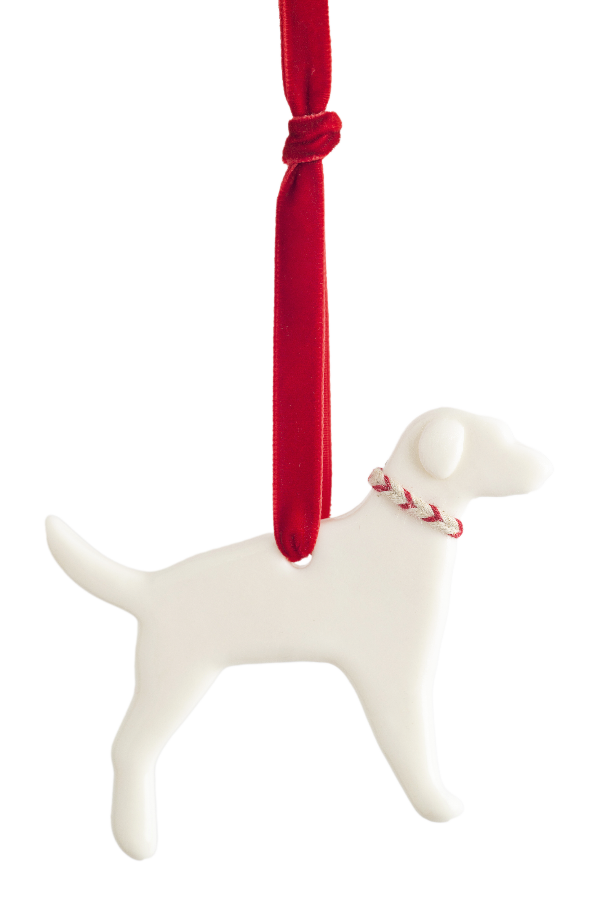 Porcelain Dog hanging decorations