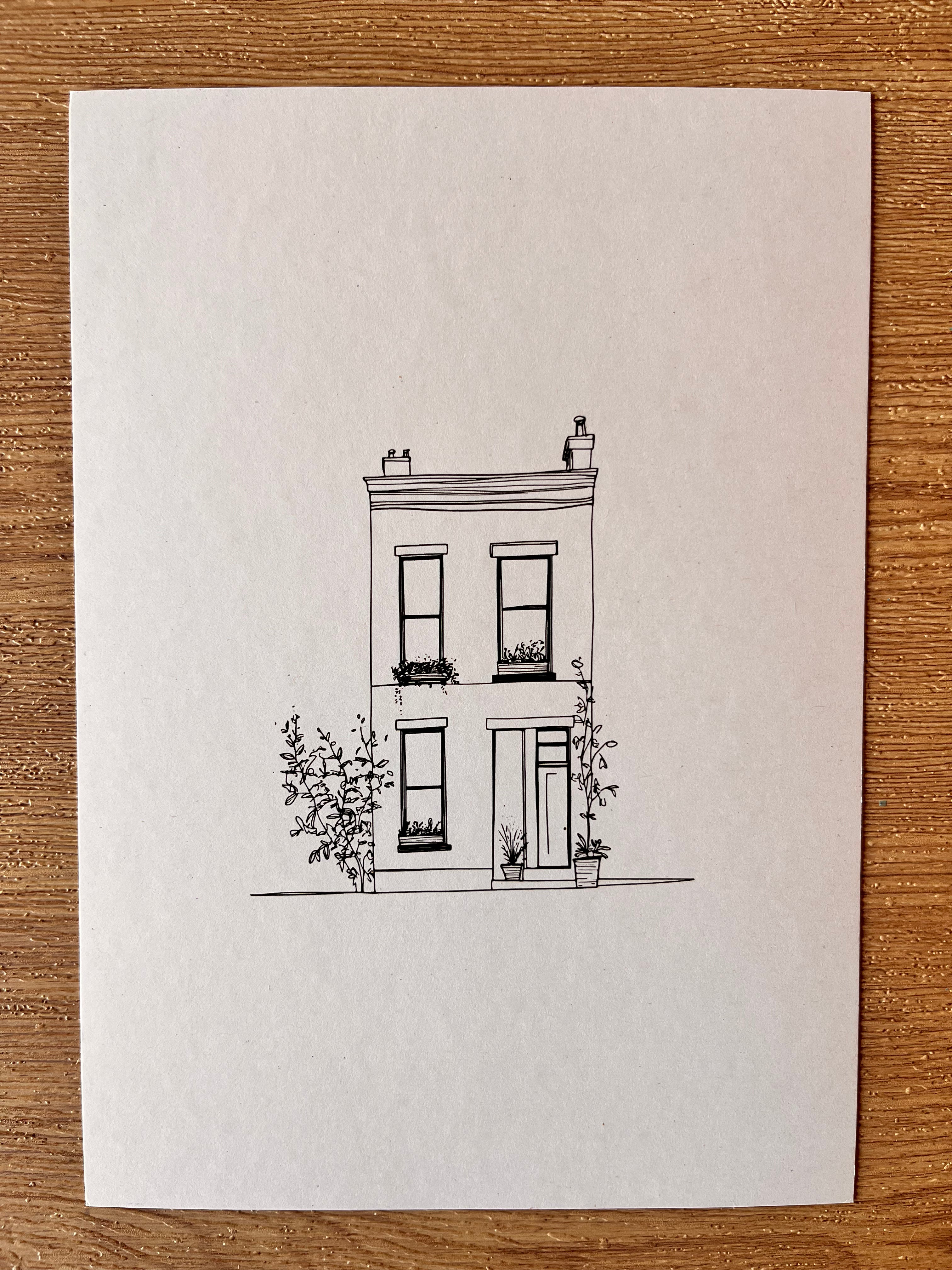 Chelsea Terrace - A5 Print
