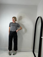 BIMBA Y LOLA animal print trousers