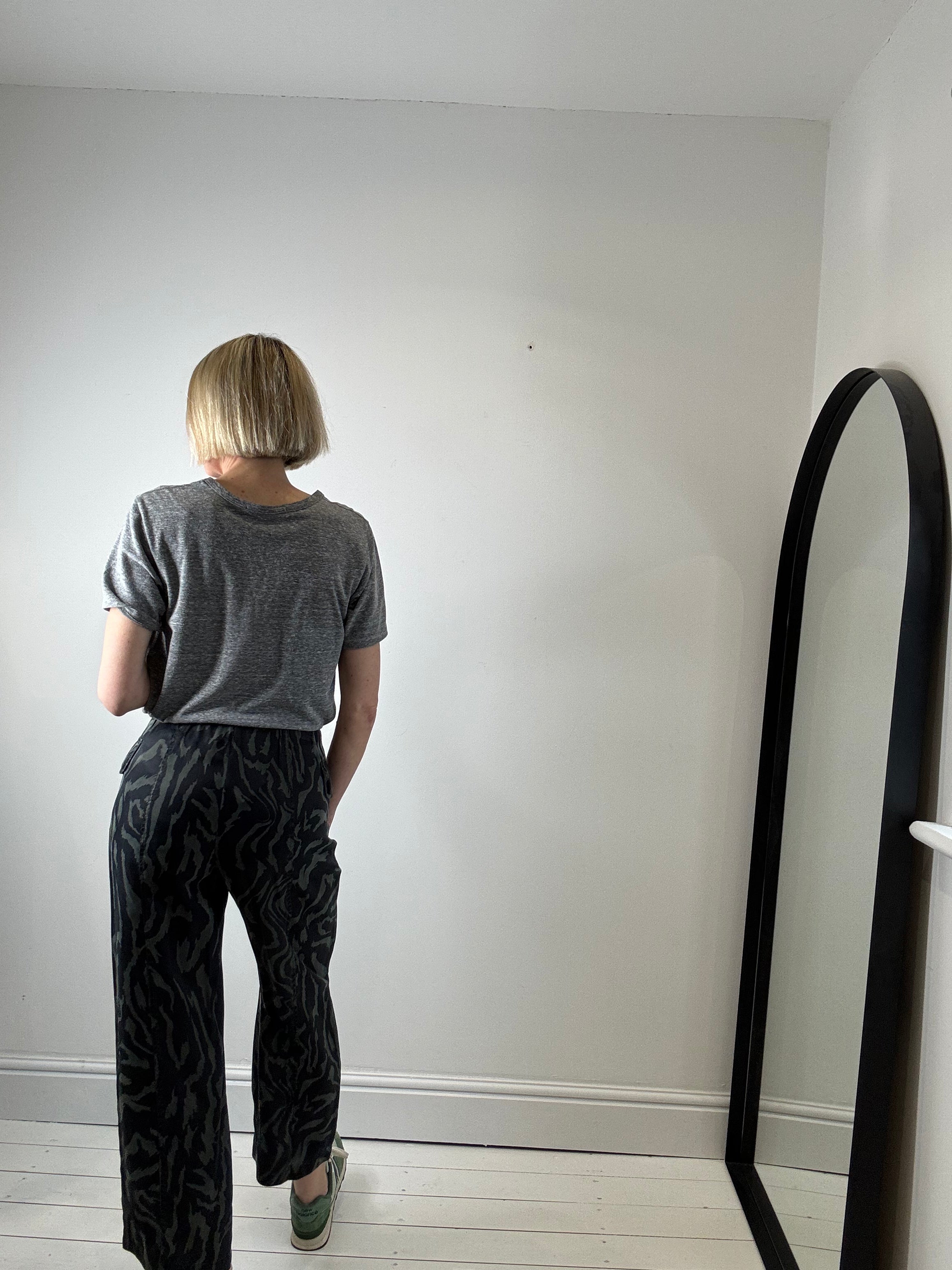 BIMBA Y LOLA animal print trousers