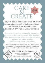 Ceramic Plate Decorating Workshop Morning in Stroud